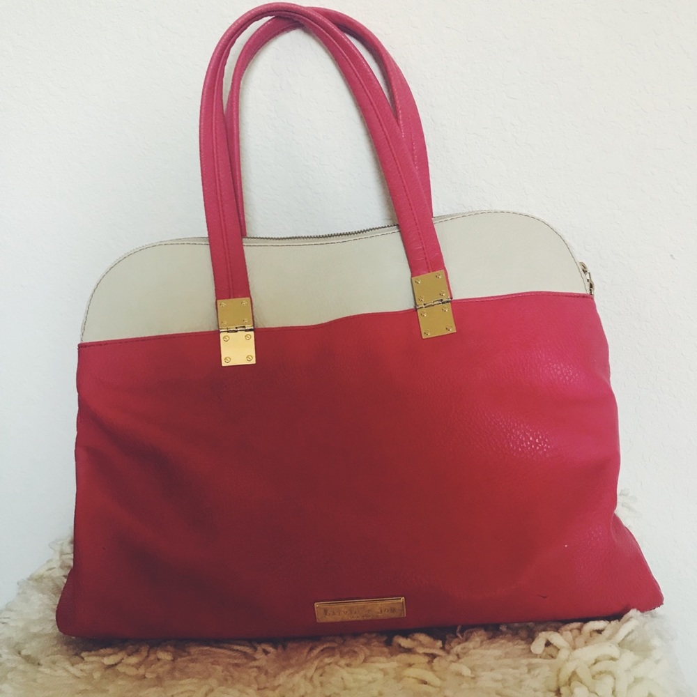 Coral “Bowler” Satchel